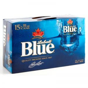 Labatt Blue 15 Cans